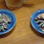 あおのの - この日のお通しです
