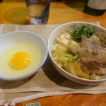 和乃家 - 【2021年3月】牛すき煮（350円）