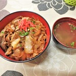 かやの郷 - 牛丼￥500