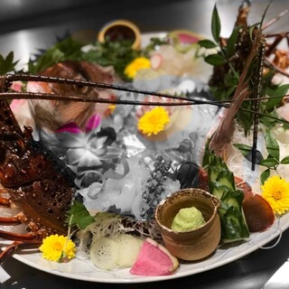 生簀で管理する鮮度が命の≪魚介類≫