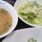 豊味園 - スープ　サラダ