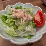 鳥つね自然洞 - サラダ