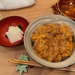 鳥つね自然洞 - 追加の玉子で、〆のご飯