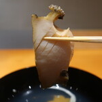 日本料理 幸庵 - 鮑リフトアップ