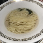 鯛白湯らーめん ○de▽ - 悌鄂の麺