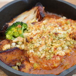 RISE cafe - 【2021.04】バジル風味のチキントマト煮込み(税込1,210円)