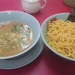 ラーメン山岡家 - 醤油つけ麺(大盛)