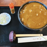 手打おぴっぴ - カレー南蛮うどん　少なめ　1,050円
