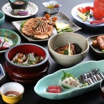 Satsuma cuisine Nariaki course