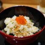 天ぷら 正心庵 - 天ばら：真鯛