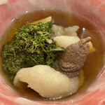 ひさご寿し - 月の輪熊脂身＋花山椒