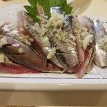 鳥魚 - あじ刺し