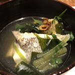 山荘無量塔 - 鯛のお鍋