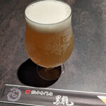 餃子専門店 黒龍 - 本日のクラフトビール「ゆずラガー」