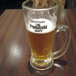 上海柿安 - 別料金ですが、ビールを・・・。