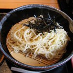 中華そば 満天 - つけそばの麺