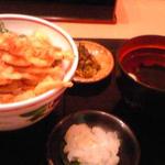 Shiroebi Tei - 白えび天丼お刺身付　¥1150