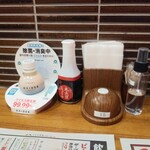 旨唐揚げと居酒メシ ミライザカ - 卓上