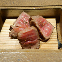 星のや 京都 ダイニング - 焼物：牛フィレ肉炭火焼き