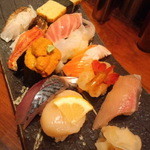 もりもり寿し 金沢駅前店 - めっちゃ当たりの日のランチ。