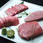 赤坂日本精肉店 - 特撰四種盛合せ