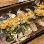 ヘンドリクス カリー バー - しめ鯖カルパッチョ