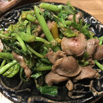 ヘンドリクス カリー バー - 砂肝とクレソン