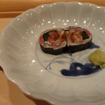 鮨 むらやま - 鰯の海苔巻き