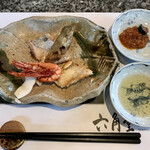 六角堂 - 魚介類の太白胡麻油焼き
