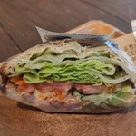 サンドイッチ デリ キッチン ココ - 海老アボカド
