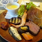 ジューダバレリーノ - 前菜盛り合わせ