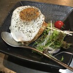 Okonomiyaki Teppan Yaki Kuraya - ポテトサラダ