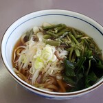 つるつるうどん - 山菜うどん500円