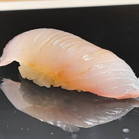 鮨 きよし - ヒラマサ 柚胡椒