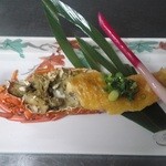 Grilled spiny lobster with mayo