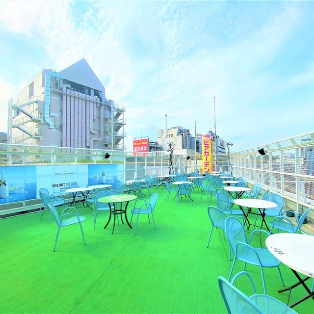 上野アメ横屋上ビアガーデン Ueno Ameyoko Rooftop Beergarden 上野御徒町 ビアガーデン ネット予約可 食べログ