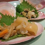 キサラギ - 白貝お造り