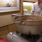 Shimada - カウンターのおでん鍋