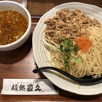 Mendokoro Naokyu - 2021/4/3 ランチで利用。
      肉盛り辛つけ麺(大盛)(990円)