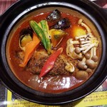 天竺 - ハンバーグカレー 1100円