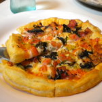 スイートバジル - ピザランチのパイピザ。日替わりだそうです。
