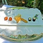 オーベルジュ・オー・ミラドー - ２００９年 夏の前菜３種