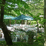 オーベルジュ・オー・ミラドー - 木漏れ日を愉しむテラスには〜