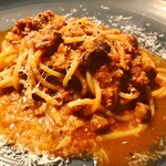 osteria Nori - スペアリブやハツなどを使ったラグーソースのパスタ（うろ覚えです）