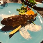 osteria Nori - 香嵐渓・天然ニジマスのフリット