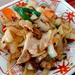 Ichiban Tei - 豚肉と野菜のオイスターソース炒め