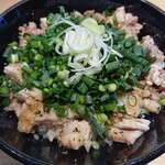 麺屋辰巳 - チャーシュー丼・ネギ（大）