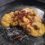 osteria Nori - ニョッキ（カルボナーラ）