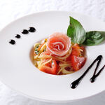 チーズバル バエ - 冷製トマトパスタ