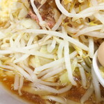 ラーメン二郎 - ヤサイ（そのまま）